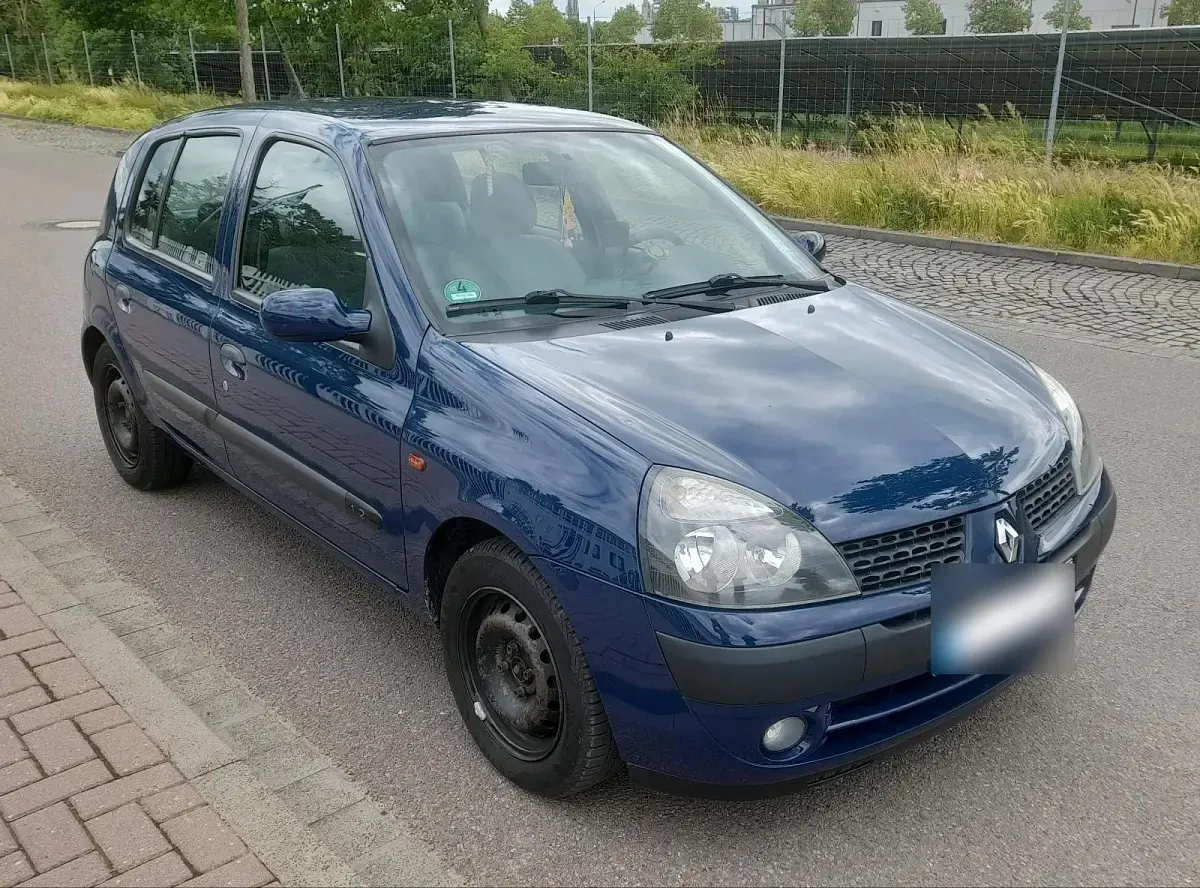 Gebraucht Renault Clio 55 PS (40 kW) 2001 Blau Kleinwagen