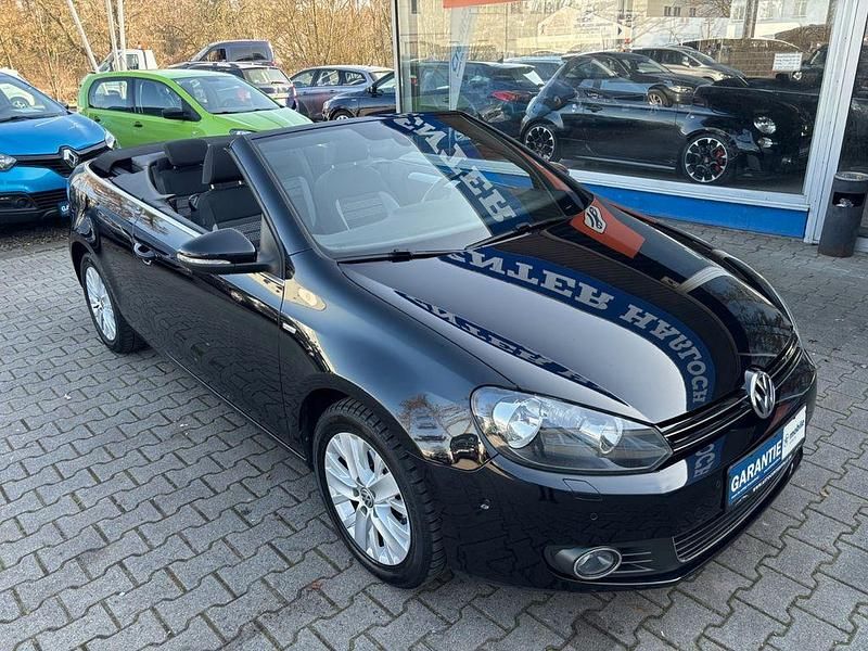 Gebraucht VW Golf Cabriolet Life 105 PS (77 kW) 2013 Schwarz Cabrio