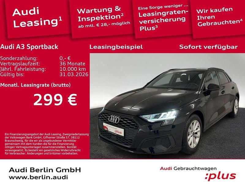 Gebraucht Audi A3 Ambiente 116 PS (85 kW) 2024 Mythosschwarz metallic Limousine