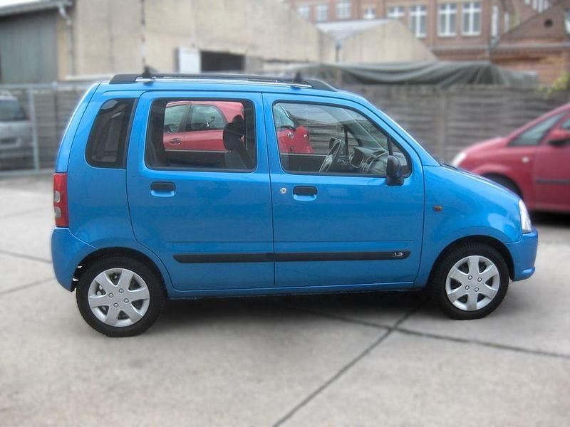 Blau Gebraucht 2004 Suzuki Wagon R+ Comfort Kombi | 2.900 € - Bild 1/4