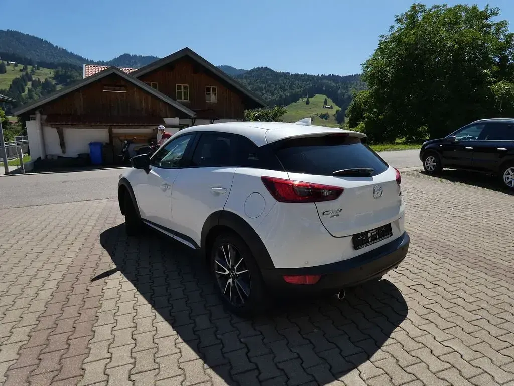 Gebraucht Mazda CX-3 Sports-Line 150 PS (110 kW) 2017 Weiß SUV