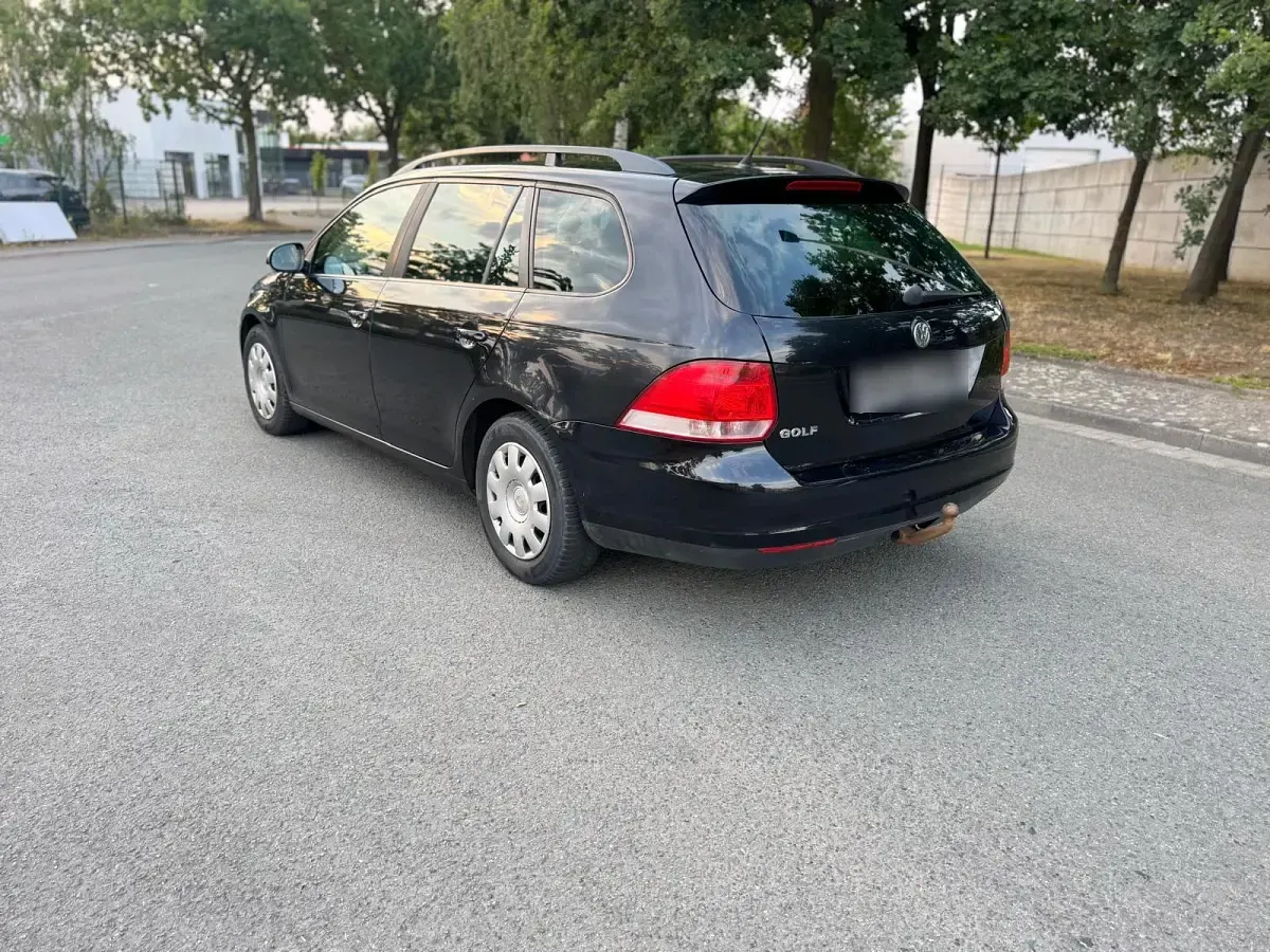 Gebraucht VW Golf V 102 PS (75 kW) 2008 Schwarz Kombi