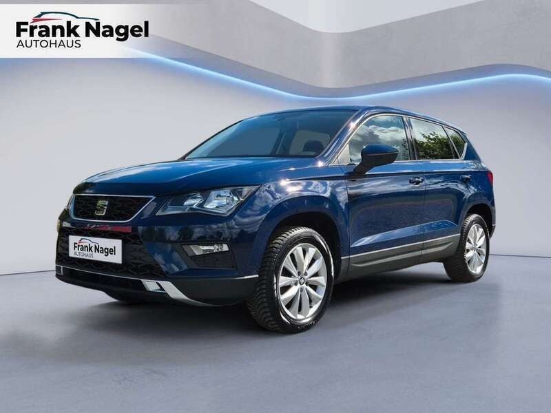 Blau Gebraucht 2016 Seat Ateca 4Drive SUV | 14.490 € (Superpreis) - Bild 1/4