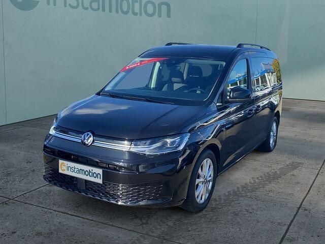 Gebraucht VW Caddy 122 PS (89 kW) 2022 Schwarz Van / Kleinbus