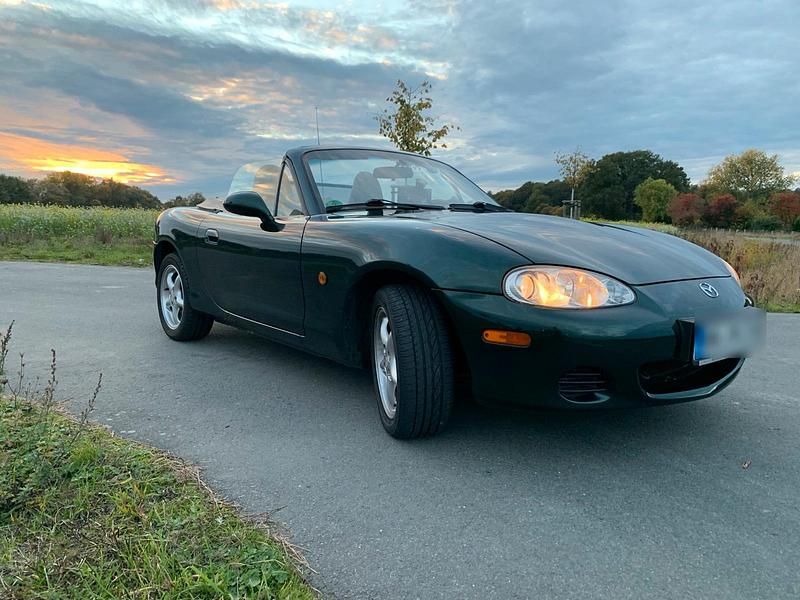 Gebraucht Mazda MX5 110 PS (80 kW) 2001 Grün Cabrio