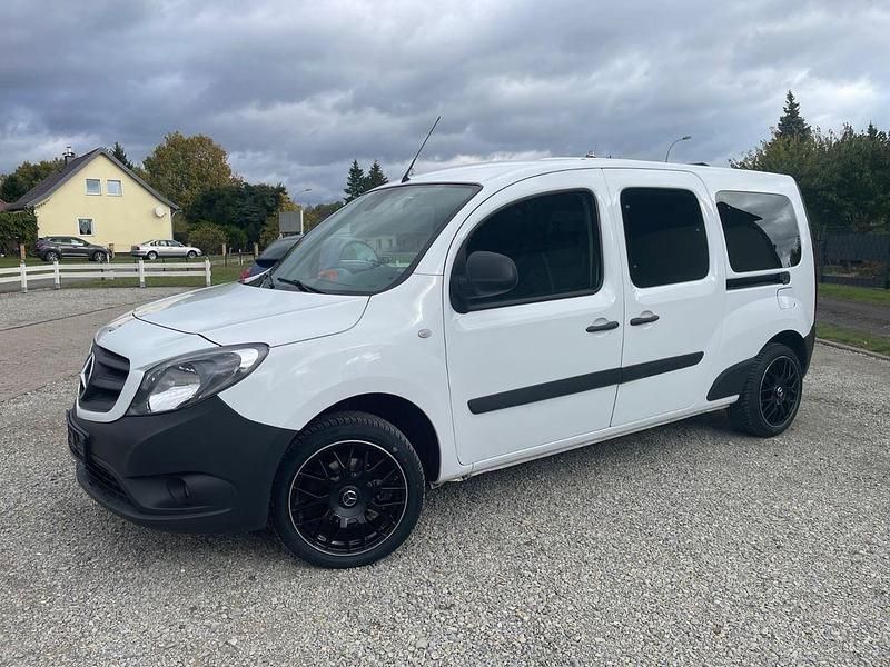Weiß Gebraucht 2015 Mercedes Citan 111 Kombi | 7.990 € (Superpreis) - Bild 1/4