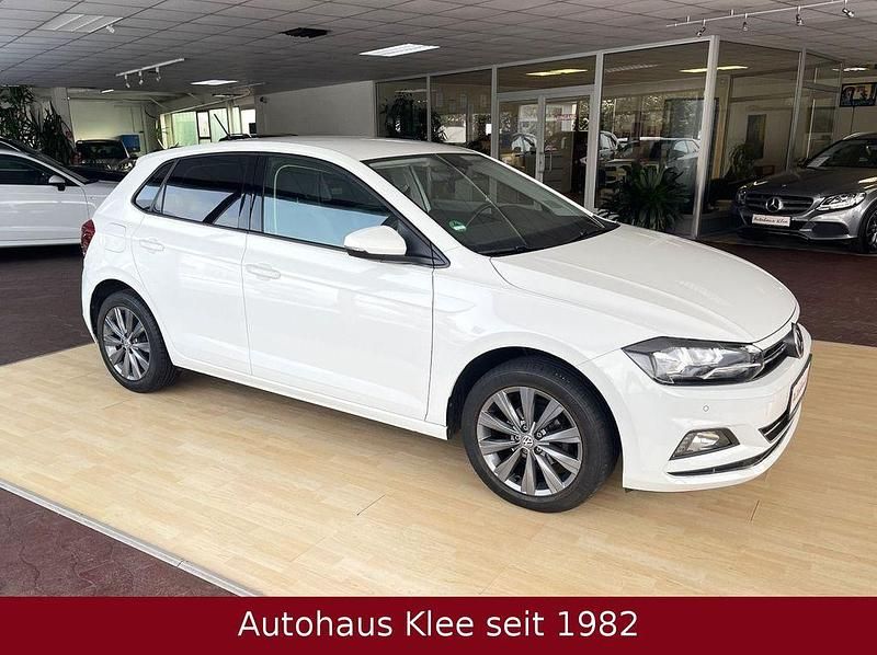 Gebraucht VW Polo Highline 95 PS (69 kW) 2019 Weiß Kleinwagen