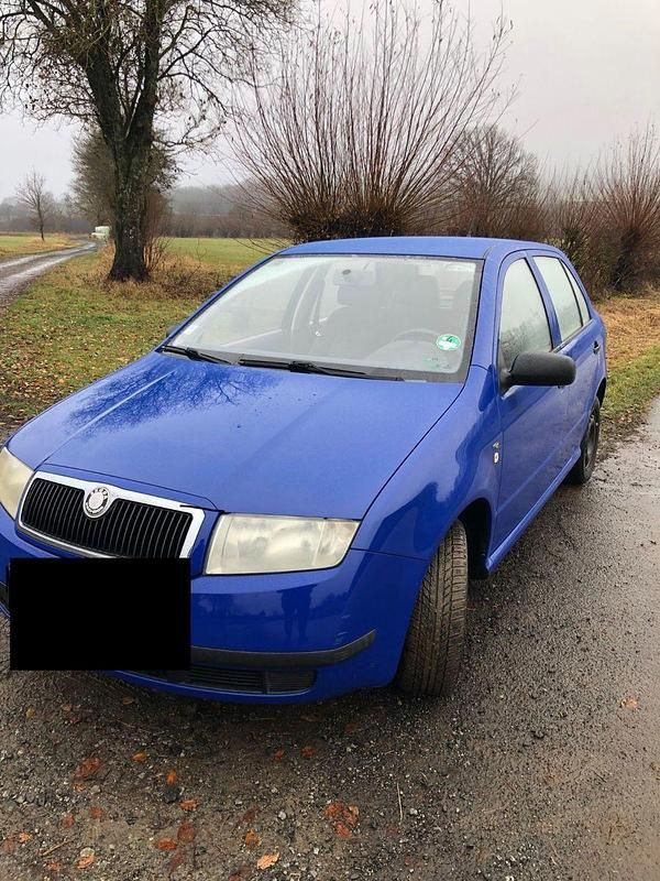 Blau Gebraucht 2001 Skoda Fabia Classic Kleinwagen | 600 € (Superpreis) - Bild 1/4