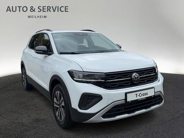 Neu VW T-Cross 95 PS (69 kW) 2025 Weiß (pure white uni) SUV