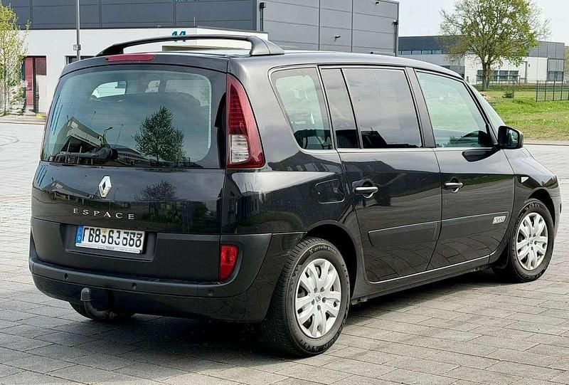 Gebraucht Renault Espace Expression 131 PS (96 kW) 2008 Schwarz Van / Kleinbus