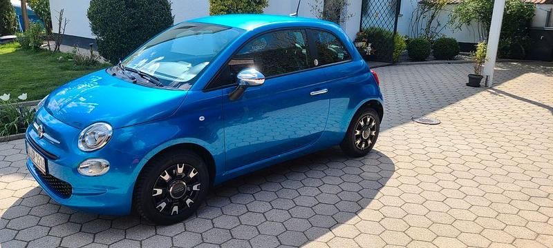 Gebraucht Fiat 500 Mirror 69 PS (50 kW) 2017 Blau Kleinwagen