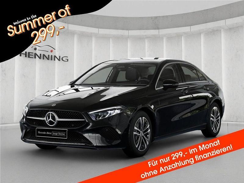 Schwarz Gebraucht 2024 Mercedes A180 Progressive Limousine | 29.680 € (Fairer Preis) - Bild 1/4