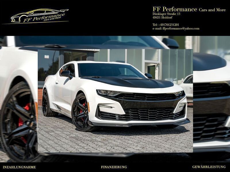 Weiß Gebraucht 2020 Chevrolet Camaro SS Coupé | 38.999 € (Fairer Preis) - Bild 1/4