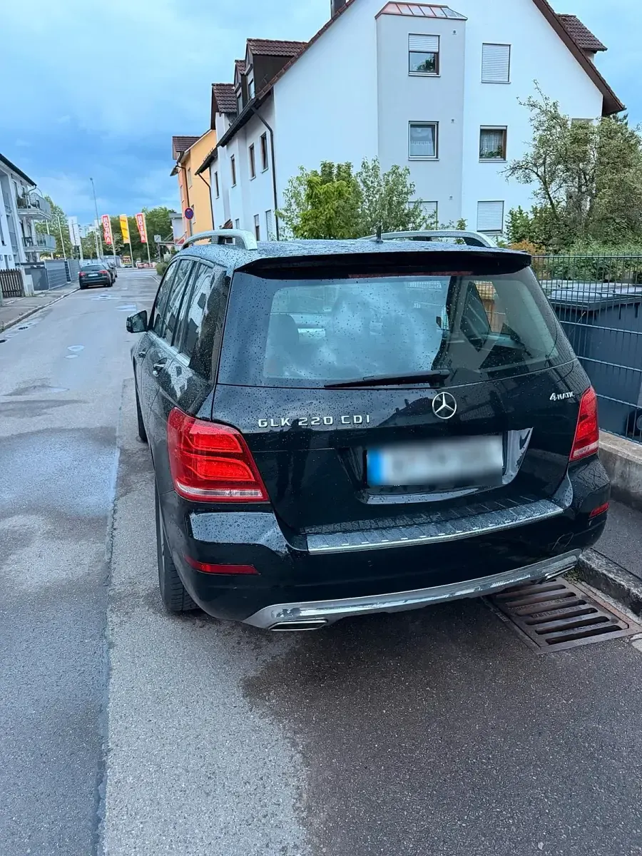 Gebraucht Mercedes GLK220 170 PS (125 kW) 2015 Schwarz SUV
