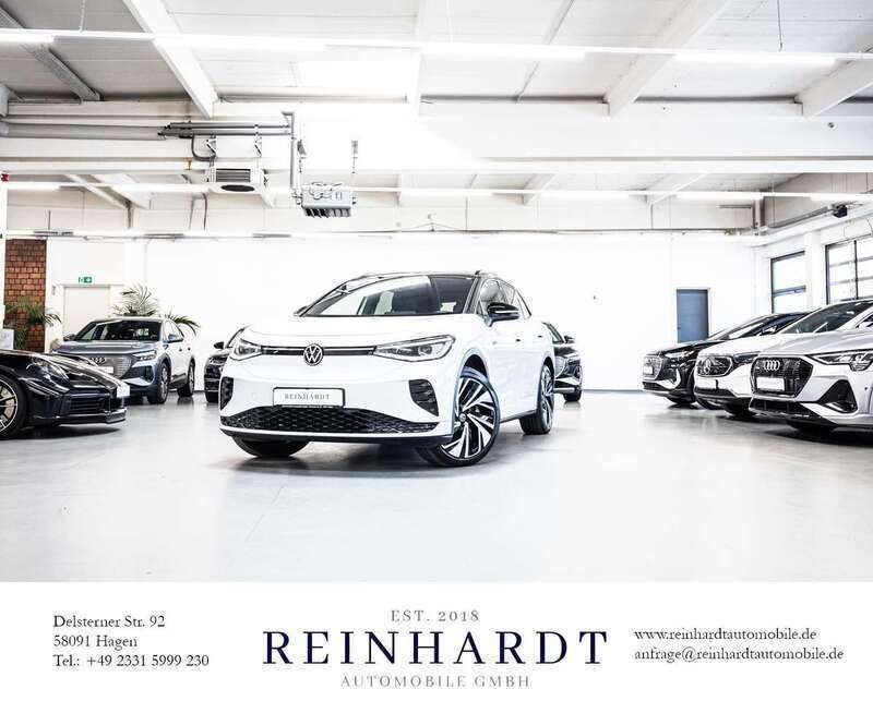 Gletscherweiß metallic Gebraucht 2023 VW ID.4 GTX SUV | 32.495 € - Bild 1/3