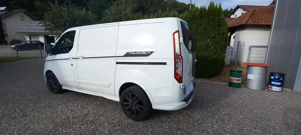 Gebraucht Ford Transit Custom Sport 185 PS (136 kW) 2019 Weiß Van / Kleinbus