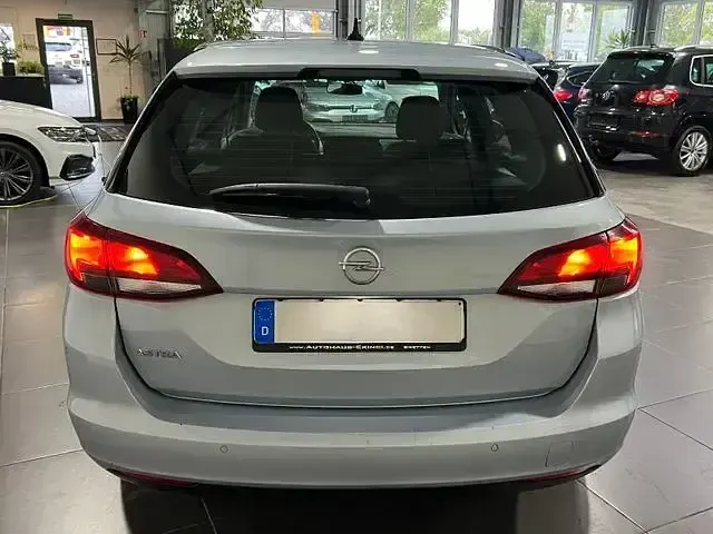 Gebraucht Opel Astra 110 PS (80 kW) 2019 Blau Kombi