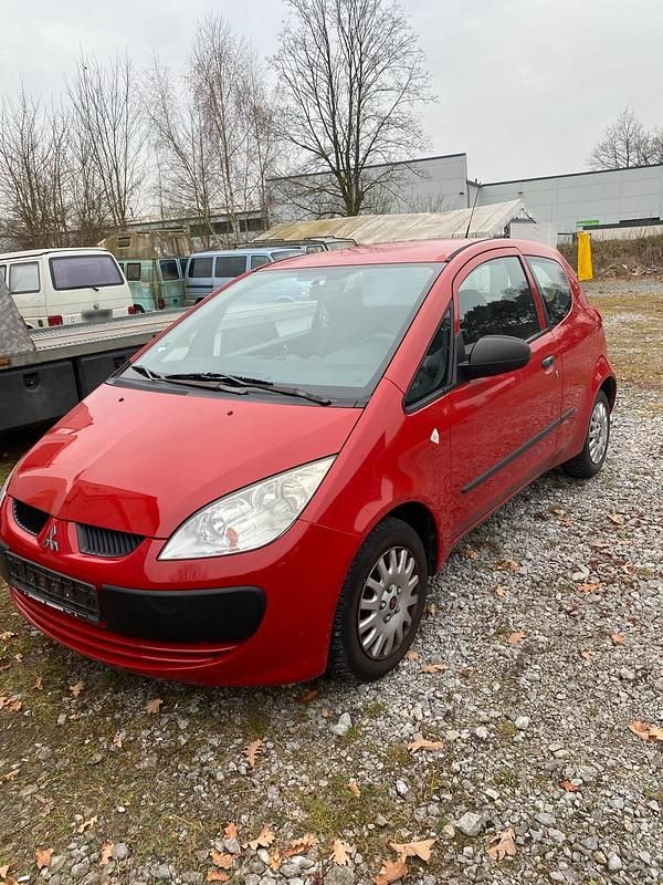 Gebraucht Mitsubishi Colt 75 PS (55 kW) 2007 Rot Kleinwagen