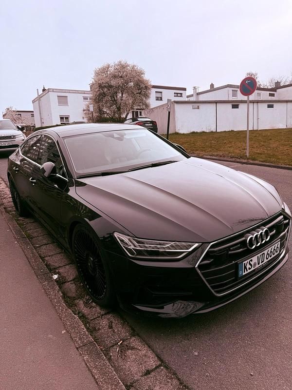 Second-hand Audi A7 340 CP (250 kW) 2019 Negru Berlinǎ
