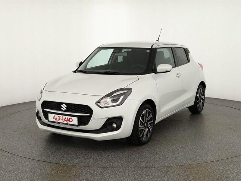 Weiß Gebraucht 2021 Suzuki Swift Comfort+ Kleinwagen | 16.990 € (Teuer) - Bild 1/4