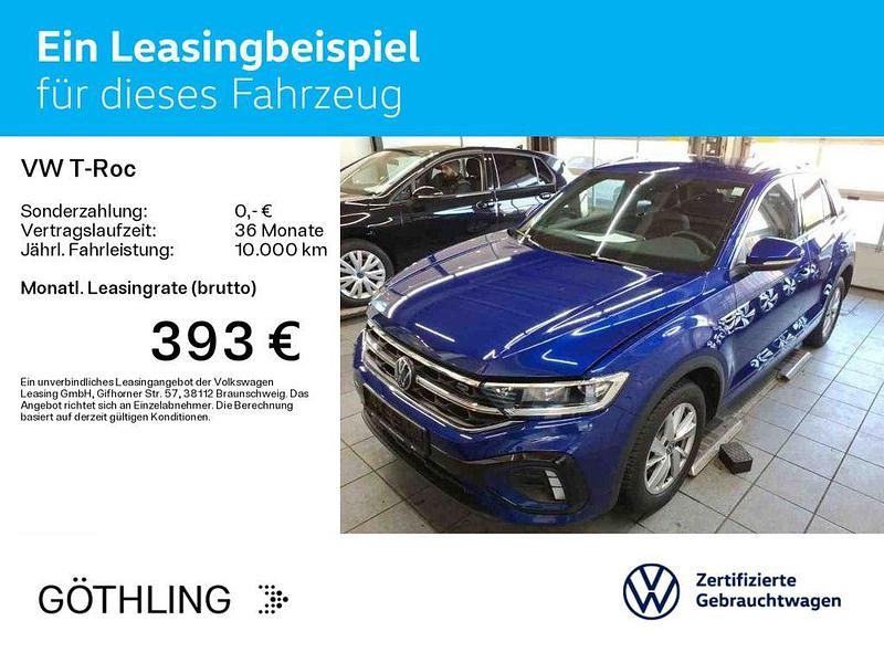 Gebraucht VW T-Roc IQ Drive 150 PS (110 kW) 2023 Blau SUV