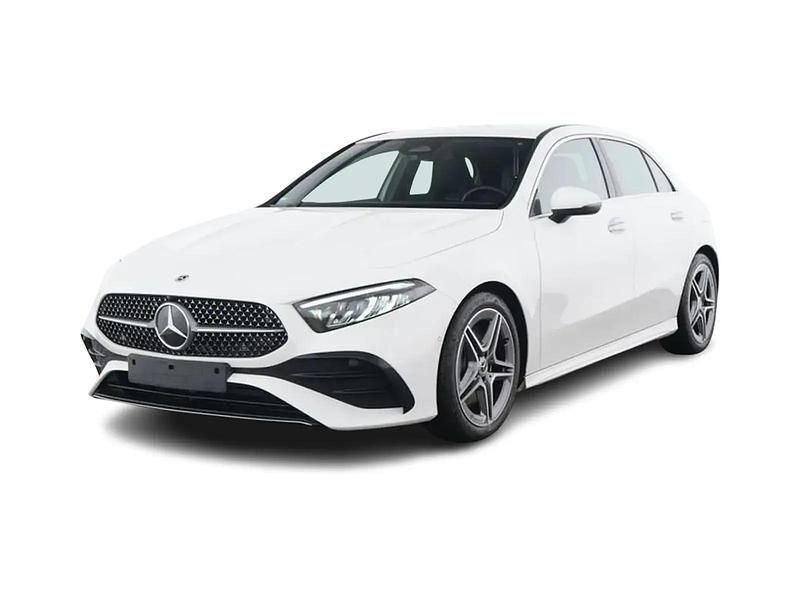 Weiß Gebraucht 2024 Mercedes A250 Advanced Plus Limousine | 33.988 € (Superpreis) - Bild 1/4