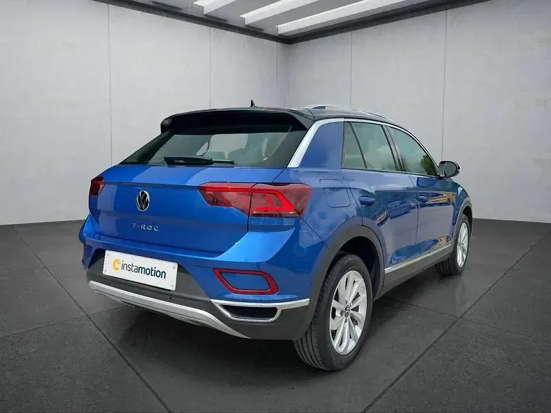 Gebraucht VW T-Roc 150 PS (110 kW) 2022 Blau SUV