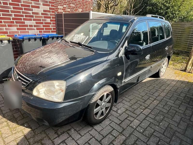 Gebraucht Kia Carens EX 170 PS (125 kW) 2005 Schwarz Van / Kleinbus