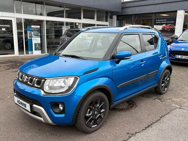 Blau Gebraucht 2021 Suzuki Ignis Comfort+ Limousine | 14.770 € (Fairer Preis) - Bild 1/4
