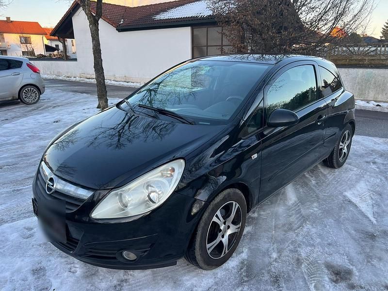 Schwarz Gebraucht 2007 Opel Corsa Kleinwagen | 500 € (Guter Preis) - Bild 1/4