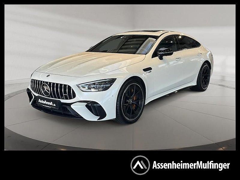Manufaktur diamantweiss bright Gebraucht 2023 Mercedes AMG GT63 S E Performance AMG Coupé | 136.844 € (Superpreis) - Bild 1/4