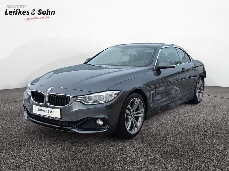 Grau Gebraucht 2016 BMW 420 Sport Line Cabrio | 29.490 € (Teuer) - Bild 1/4