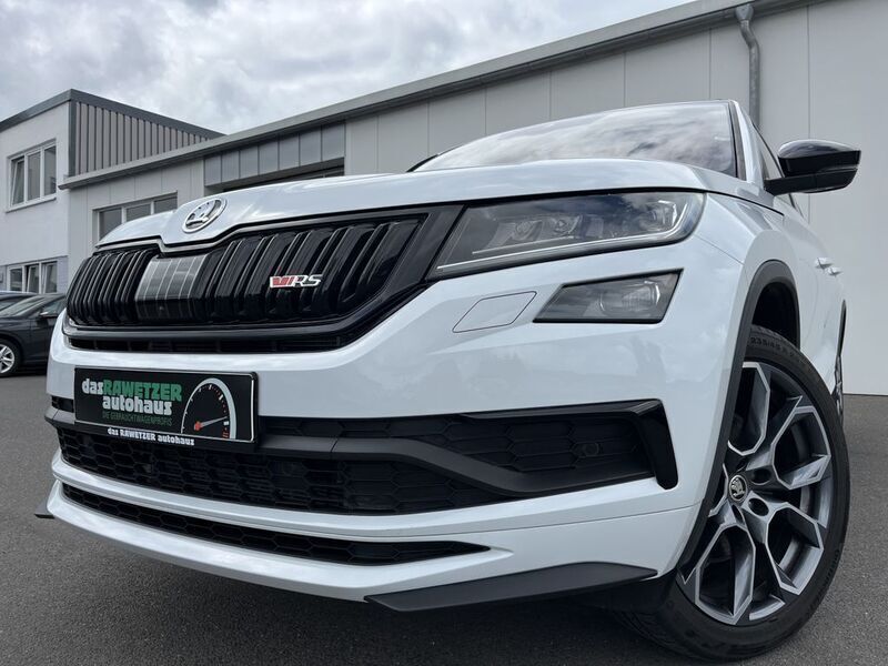 Moonweiss Gebraucht 2020 Skoda Kodiaq RS SUV | 37.860 € (Fairer Preis) - Bild 1/4