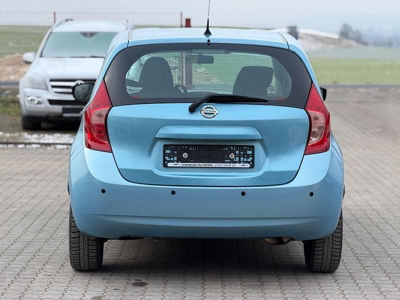 Gebraucht Nissan Note 80 PS (58 kW) 2014 Blau Limousine