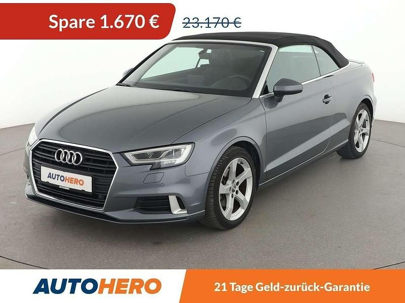 Grau Gebraucht 2019 Audi A3 Cabriolet Sport Cabrio | 21.500 € (Guter Preis) - Bild 1/3