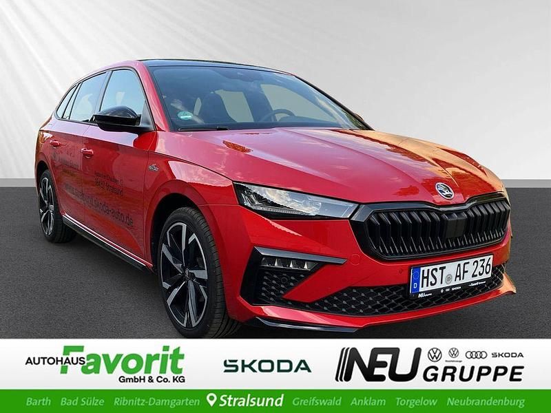 Rot Gebraucht 2025 Skoda Scala Monte Carlo Kleinwagen | 33.990 € - Bild 1/4