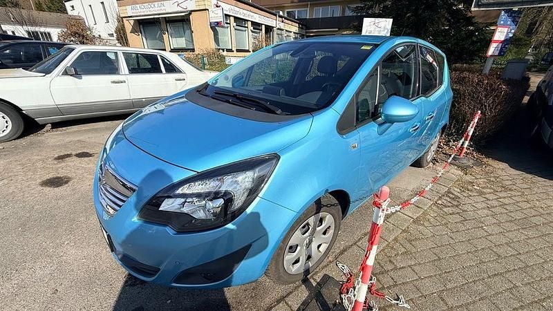 Gebraucht Opel Meriva Innovation 101 PS (74 kW) 2010 Grün Van / Kleinbus