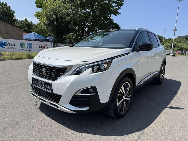 Blanc nacre Gebraucht 2019 Peugeot 3008 Allure SUV | 17.900 € (Fairer Preis) - Bild 1/4