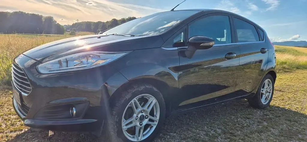 Gebraucht Ford Fiesta Titanium 101 PS (74 kW) 2015 Schwarz Kleinwagen