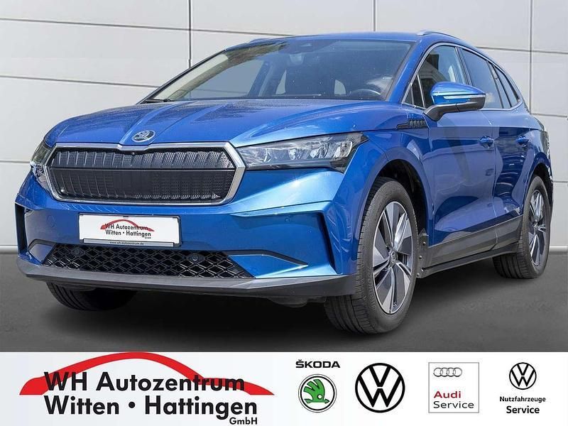 Raceblau metallic Gebraucht 2022 Skoda Enyaq iV SUV | 30.973 € (Guter Preis) - Bild 1/4