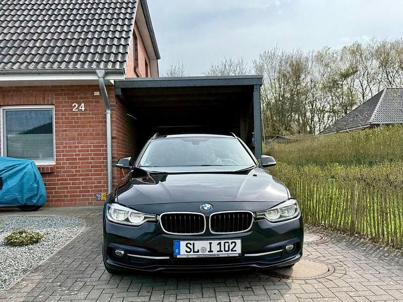 Usata BMW 318 150 CV (110 kW) 2017 Nero Station wagon