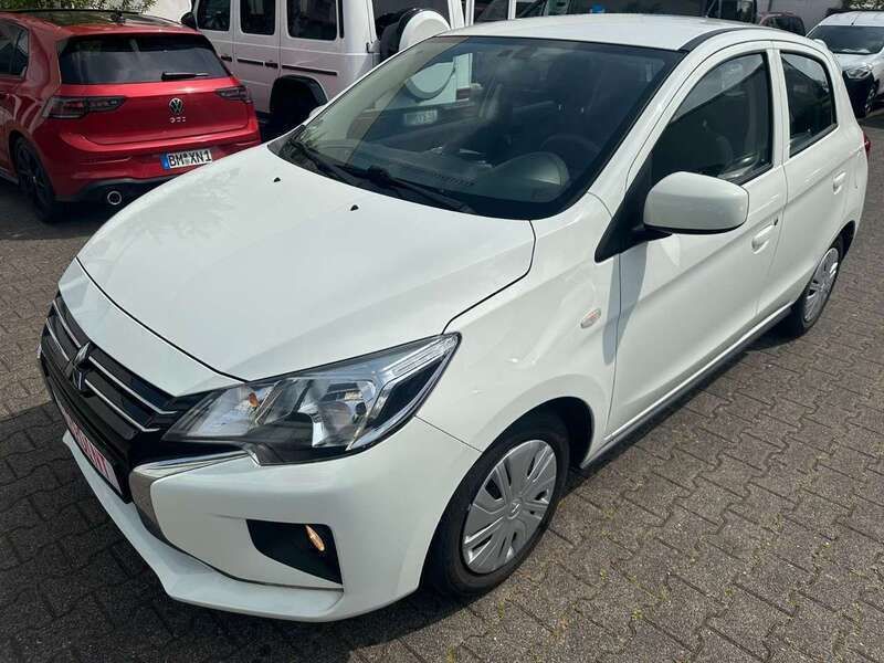 Weiß Gebraucht 2020 Mitsubishi Space Star Basis Kleinwagen | 6.450 € (Fairer Preis) - Bild 1/4