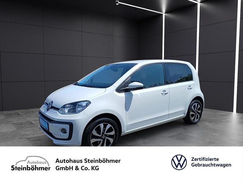 Weiß Gebraucht 2021 VW up! Active Kleinwagen | 10.445 € (Fairer Preis) - Bild 1/4