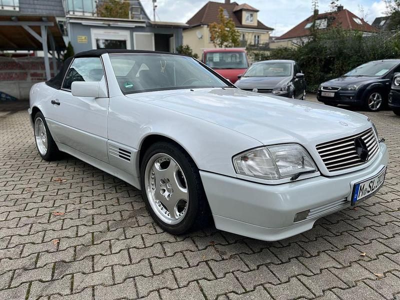 Gebraucht Mercedes SL300 231 PS (169 kW) 1992 Weiß Cabrio