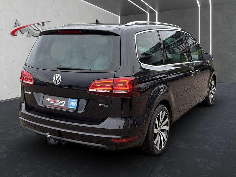 Gebraucht VW Sharan Allstar 150 PS (110 kW) 2016 Schwarz Van / Kleinbus