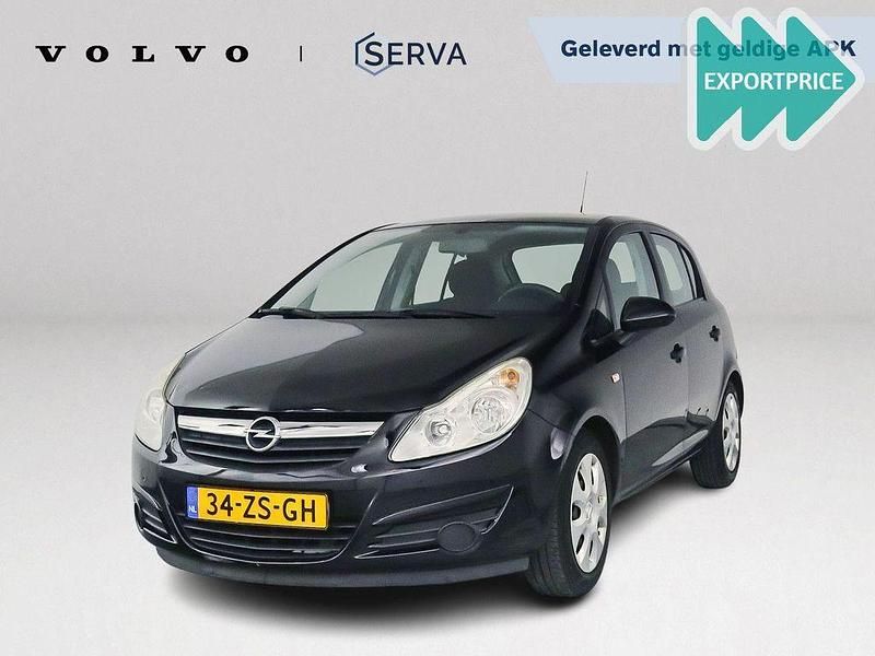 Gebraucht Opel Corsa Business 82 PS (60 kW) 2008 Schwarz Limousine