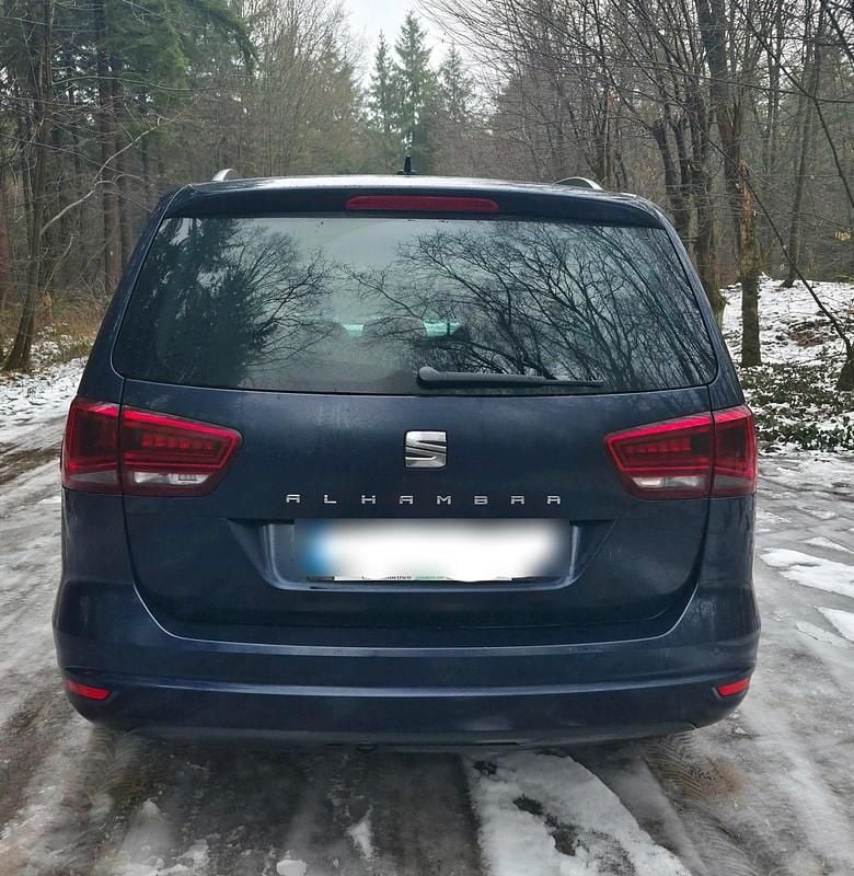 Gebraucht Seat Alhambra Style 150 PS (110 kW) 2015 Blau Van / Kleinbus