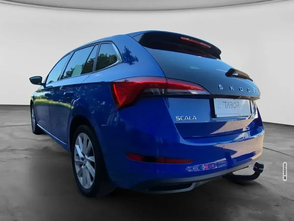 Gebraucht Skoda Scala Style 150 PS (110 kW) 2021 Blau Kleinwagen
