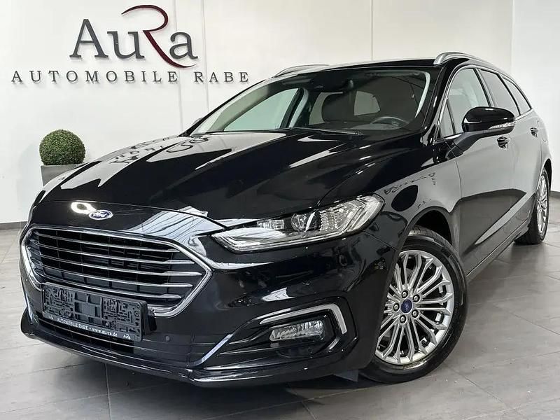 Schwarz Gebraucht 2022 Ford Mondeo Titanium Kombi | 22.749 € (Teuer) - Bild 1/4