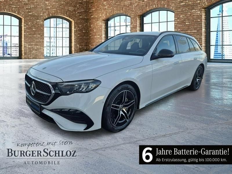 Gebraucht Mercedes E300 AMG 313 PS (230 kW) 2024 Manufaktur lack manufaktur opalithweiß bright Kombi